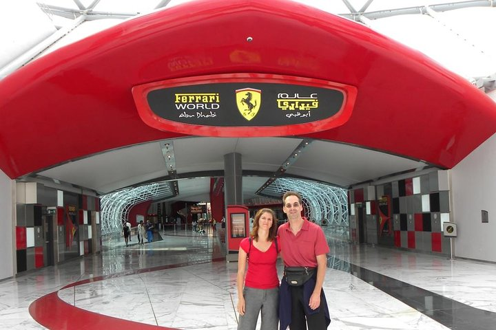 Experience the thrill of Ferrari World in Abu Dhabi surrounded by breathtaking architecture and exciting attractions perfect for unforgettable memories during weddings and honeymoons.